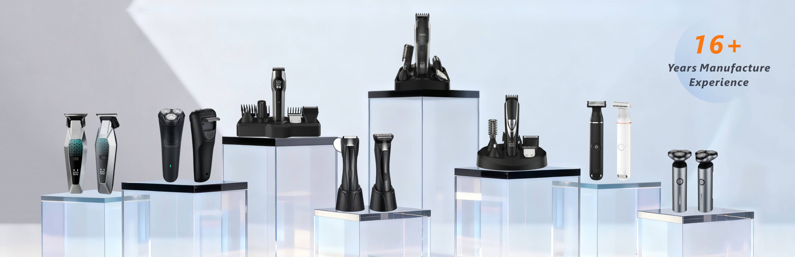 正面灯箱多产品展示